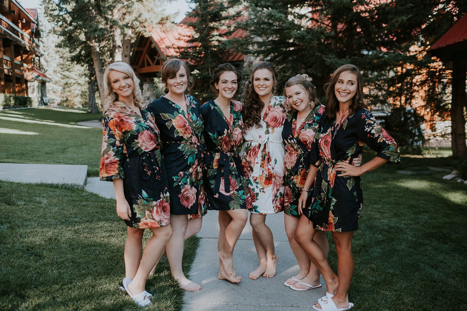 Bridal Party Robes Set of 6 Bridesmaid Robes Set of 8 Etsy