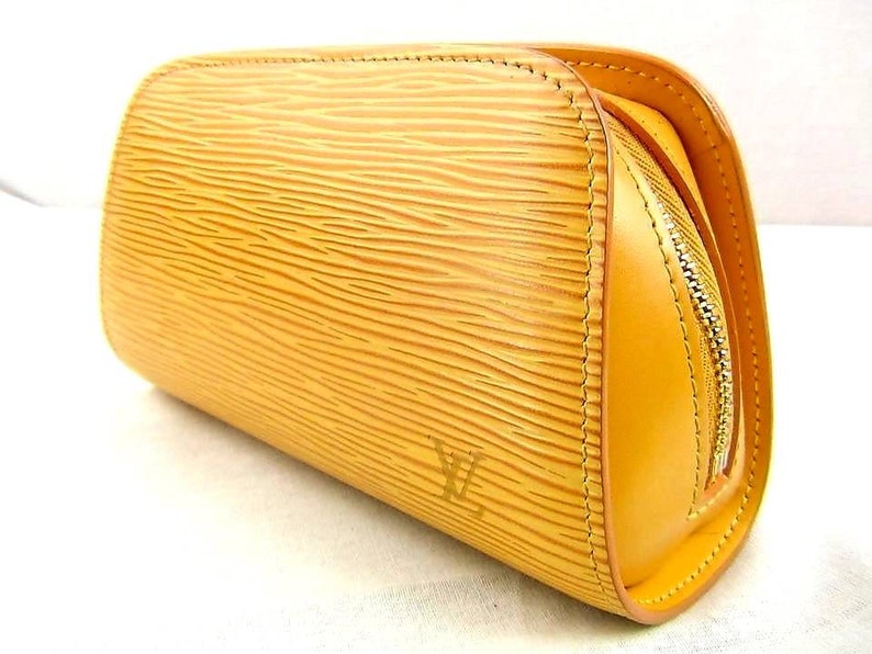 louis vuitton yellow purse