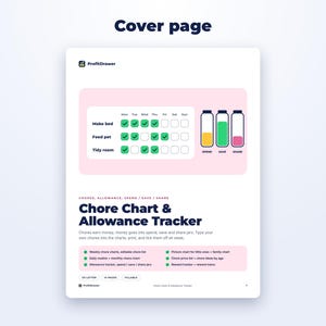 Chore Chart & Allowance Tracker page preview