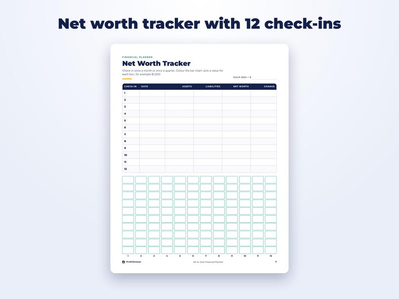 All-in-One Financial Planner page preview