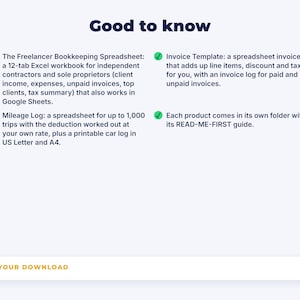Freelancer Business Kit: details