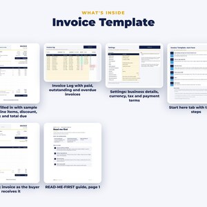 Everything included in the Invoice Template