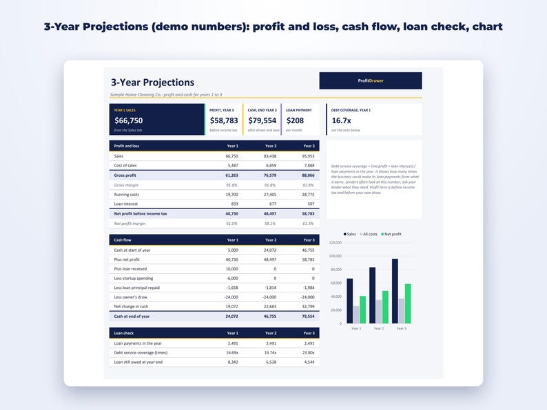 Small Business Plan Template page preview