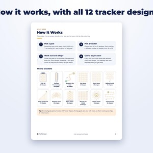 Kids Savings Goal Tracker page preview