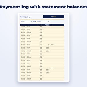 Debt Payoff Tracker page preview