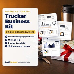 Trucker Business Kit - ProfitDrawer instant download