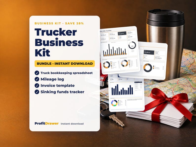 Trucker Business Kit - ProfitDrawer instant download