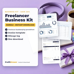 Freelancer Business Kit - ProfitDrawer instant download