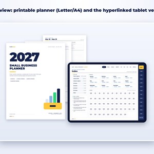 2027 Small Business Planner page preview