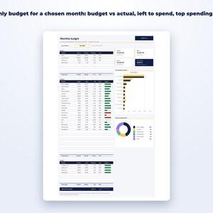 Budget Planner Spreadsheet page preview