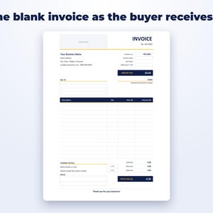 Invoice Template page preview