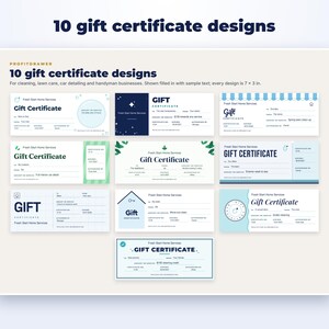 Cleaning Business Kit page preview