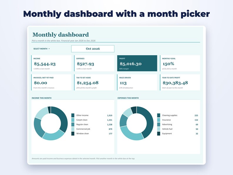 Cleaning Business Kit page preview