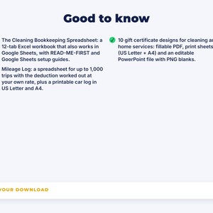 Cleaning Business Kit: details