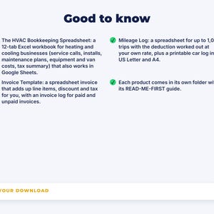 HVAC Business Kit: details