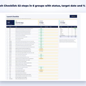 Small Business Startup Planner page preview