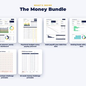 Everything included in the The Money Bundle