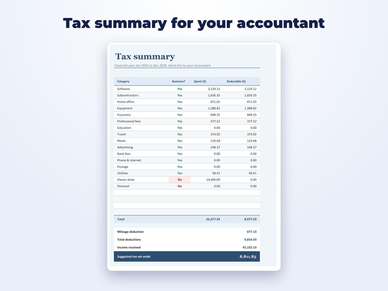Freelancer Business Kit page preview