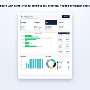 Sinking Funds Tracker page preview