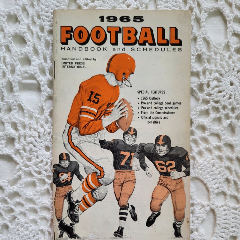 Football Program Template Etsy