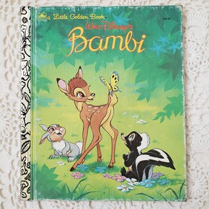 Bambi by Little Golden Books for Walt Disney, 1992
