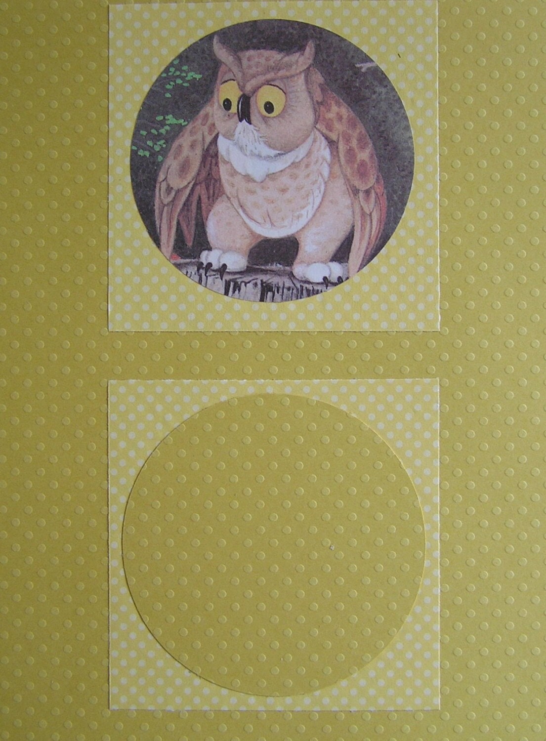Friend Owl Bambi Blank Notebook Journal Sketchbook, Upcycled Children's Book