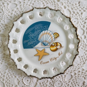 Decorative Ocean City, Maryland Souvenir Plate, Sunshine State Gift, Wall Decor