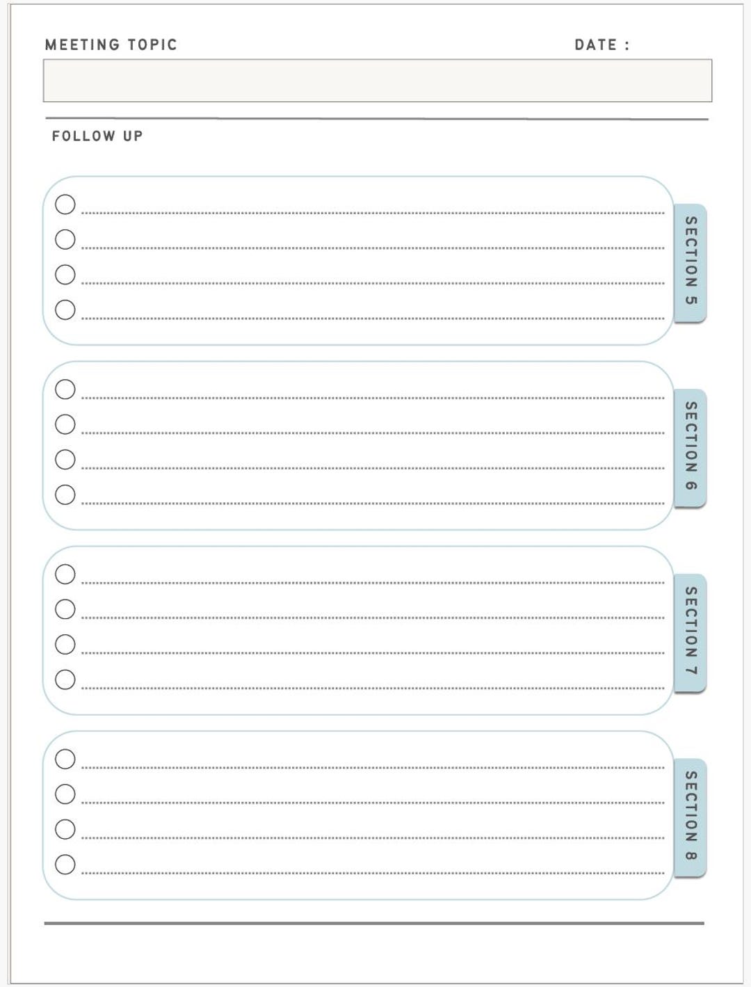Remarkable Paper Pro Meeting Notes With Hyperlinks to Follow up Notes ...