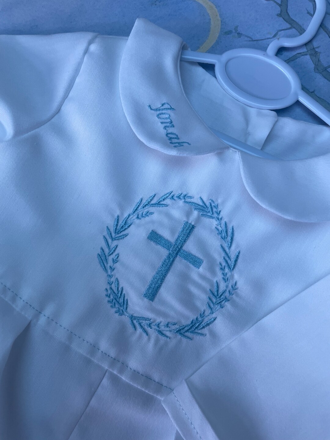 Extra Special BABY BOYS Christening Baptism Romper in White Etsy