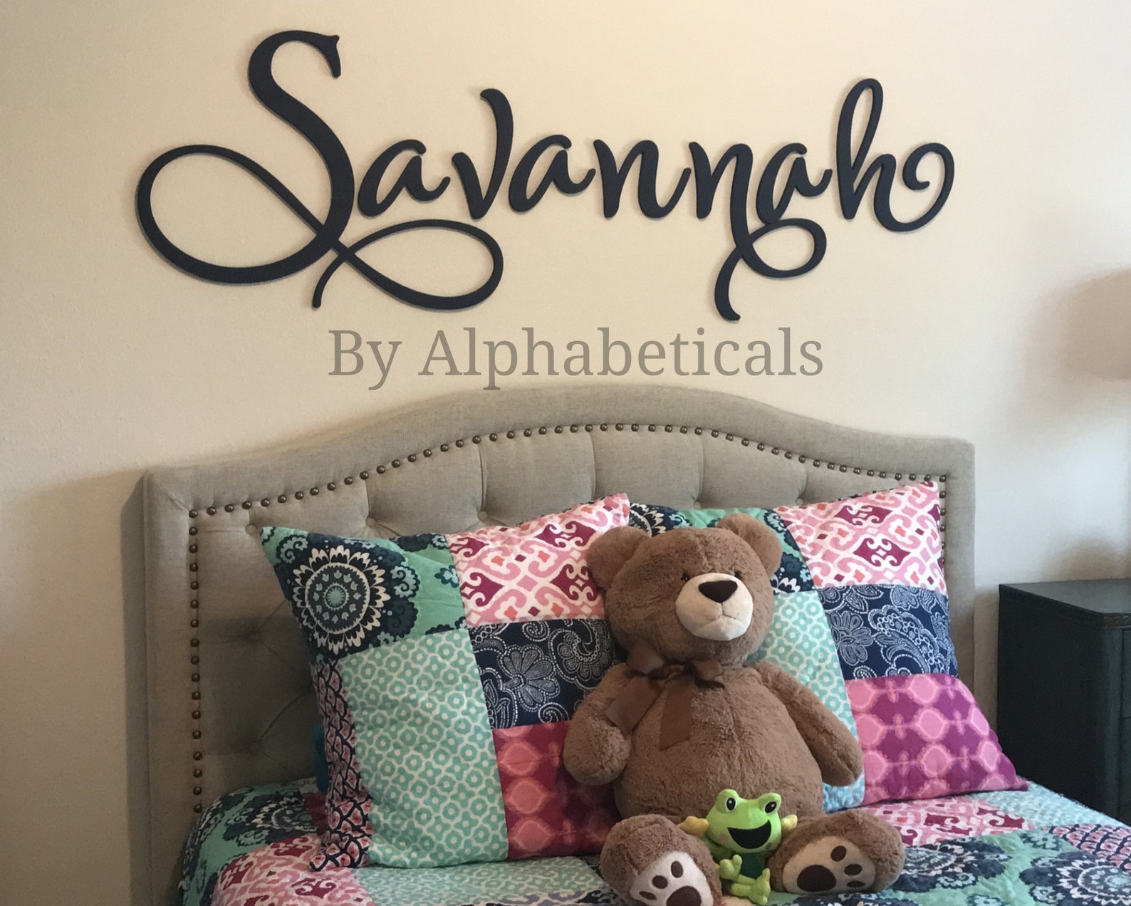 Baby Boy Name Sign Wooden Letters for Nursery Girl for the - Etsy