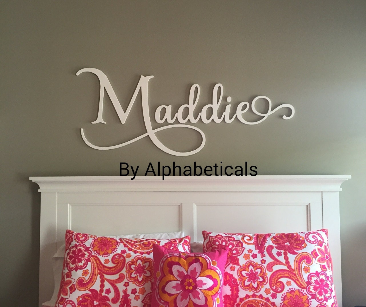 Wooden Baby Name Sign Girl Boy Wooden Letters for Nursery Wall Etsy
