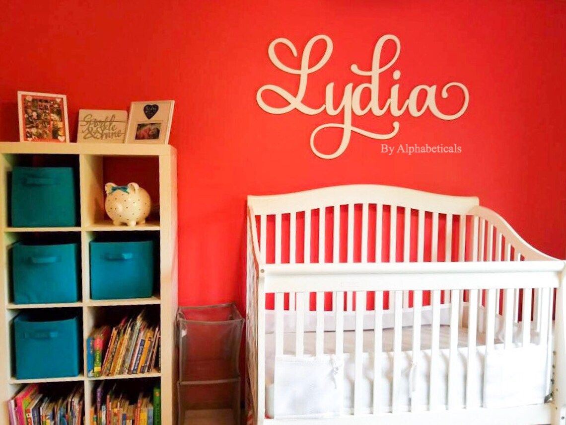 Baby Boy Name Sign Wooden Letters for Nursery Girl for the - Etsy