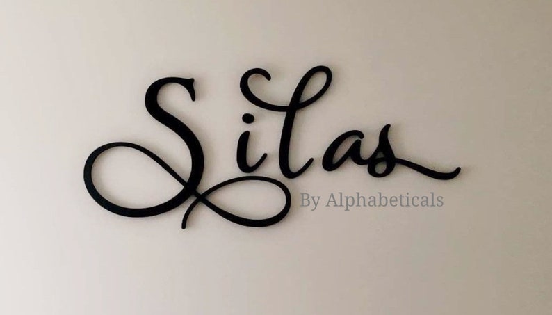 Nursery Name Sign Girl Boy Letters For Wall Decor Etsy