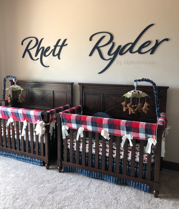 baby name letters for nursery wall