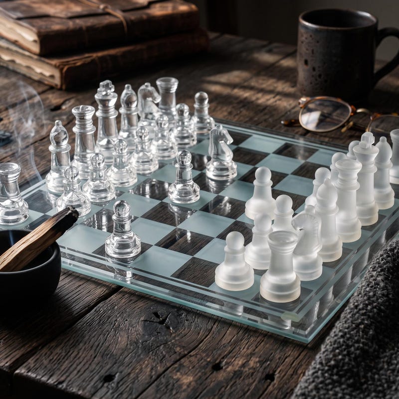 Beautiful Chess Board Set - Etsy