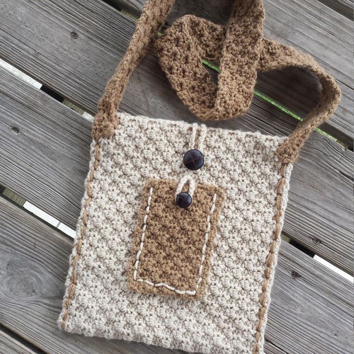 Mini C2c Across the Body Bag/purse Crochet Pattern - Etsy
