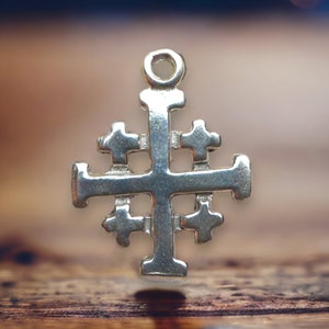 Sterling Silver Jerusalem Cross