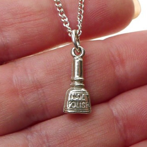Nail Polish Necklace - Etsy