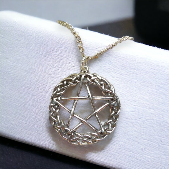 Celtic pentagram necklace new arrivals