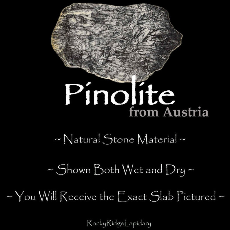 Natural Pinolith Slice Pinolite Slab 117x56x7mm Lapidary Rough Cabochon Supply Raw Crystal Collector