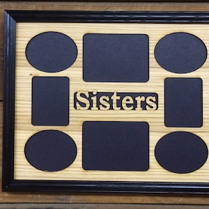 11x14 Sisters Picture Frame - Gifts for Sister, Family Memories, Gift for Her, Sisters Gift