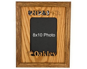 2024 Graduation Picture Frame - 11x14 Frame Holds 8x10 Photo - Class of 2024 Graduation Gift for Graduate - Oak Frame