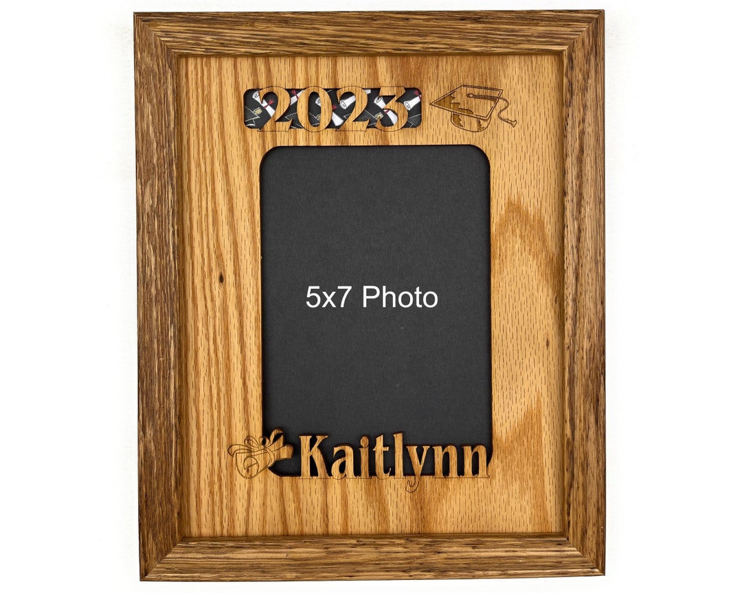 2024 Graduation Picture Frame 8x10 Frame Holds 5x7 Photo Etsy UK