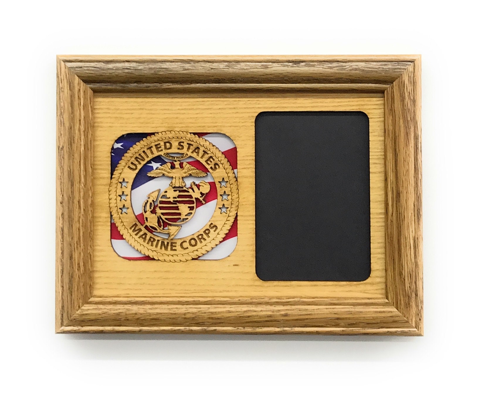 5x7 US Marine Corps Picture Frame United States Marines Gift Etsy