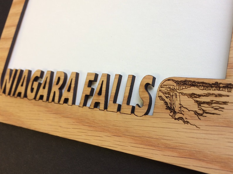 Niagara Falls Picture Frame Holds 4x6 Photo Niagara Falls Etsy