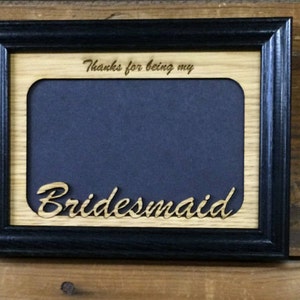 Wedding Party Gifts, Bridesmaid Picture Frame, Bridesmaid Gifts, Maid of Honor Picture Frame, Maid of Honor Gift, Bridesmaids Gift