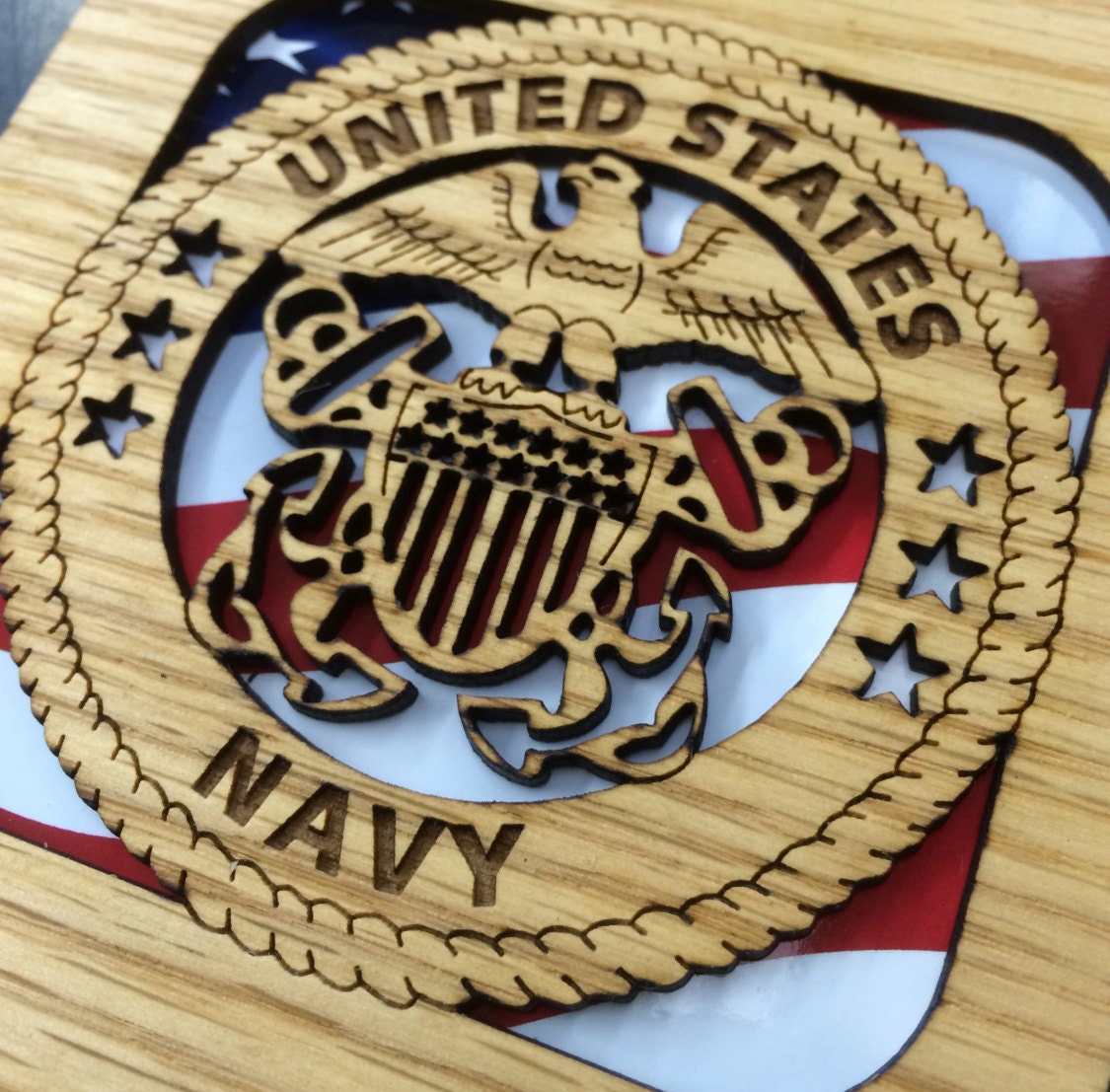 8x10 US Navy Picture Frame | Etsy
