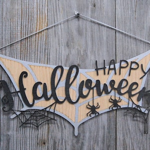 Znak „Halloween” – świecący w ciemności