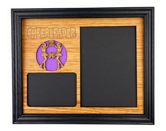 Cheerleading Picture Frame - 8x10 Frame Holds 5x7 and 3x4 Photos - Cheerleader Award, Cheer Coach Gift for Cheerleader, Cheer Mom Gift