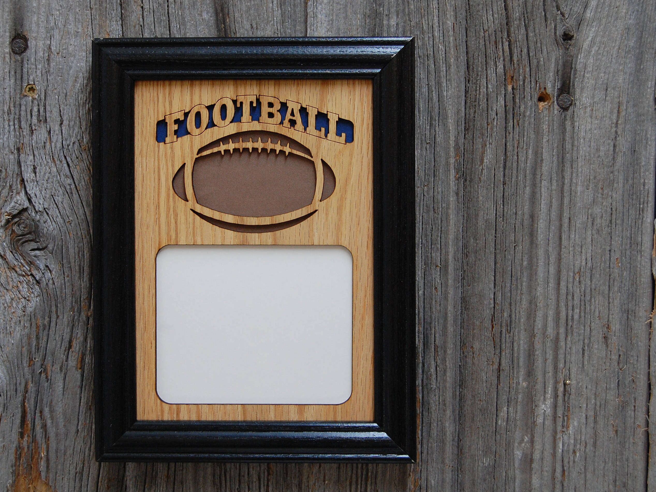 5x7 Football Picture Frame Football Decor Football Player Etsy